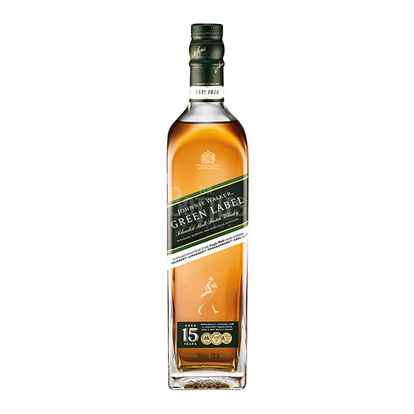 Johnnie Walker, Green Label, Scotch Whisky, UK, 75 CL The Bottles BKK