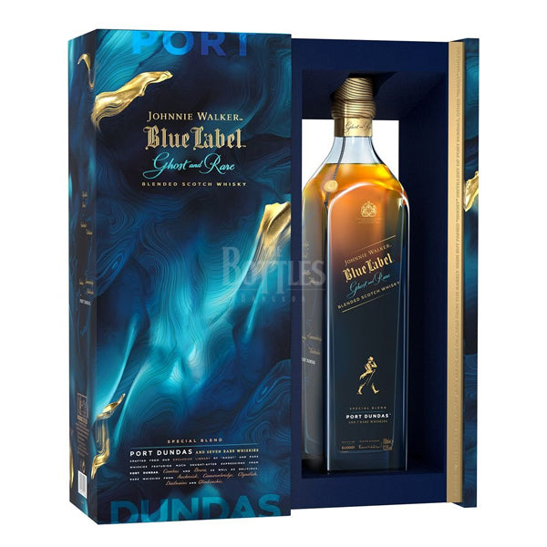 Johnnie Walker Blue Label Ghost and Rare Port Dundas - The Bottles BKK