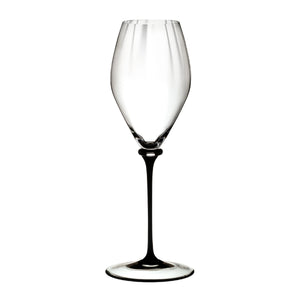 Riedel Fatto A Mano Performance Champagne Glass Black Stem
