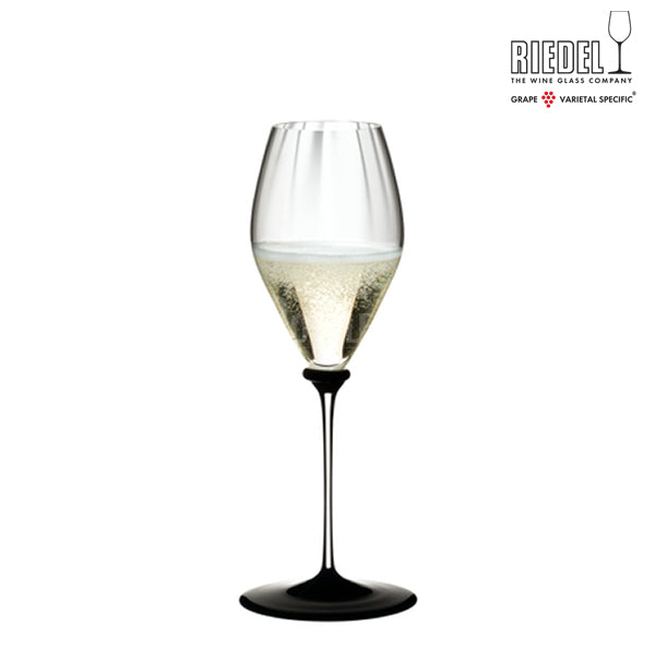 Riedel Fatto A Mano Performance Champagne Glass Black Base
