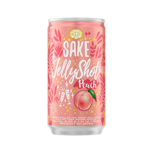 Ikezo Sake Jelly Shot Peach 180 ML x 30 Cans