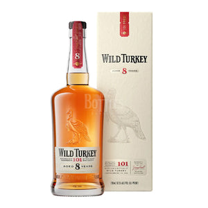 Wild Turkey Aged 8 Years Bourbon Whiskey